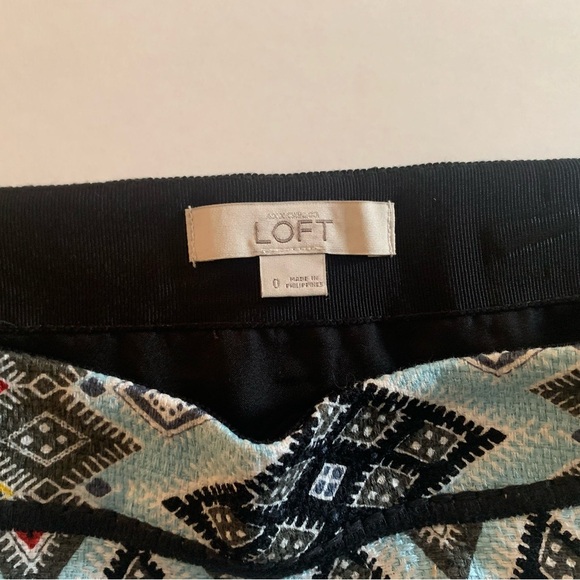 Loft Colorful Geometric Pencil Skirt - Picture 2 of 4